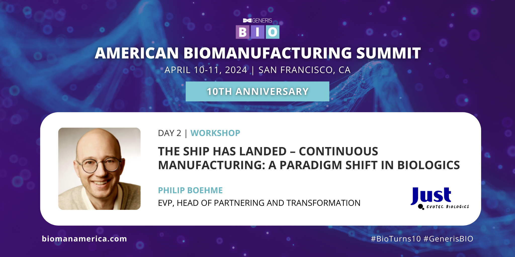 American Biomanufacturing Summit 2024 Science Pool